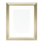 メタル調 大型対応水彩額縁 シルバー OS22 | 額縁の通販 アートフレーム