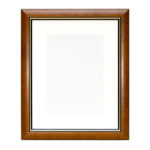 大型対応水彩額縁 ブラウンのウッドフレーム OS29 | 額縁の通販